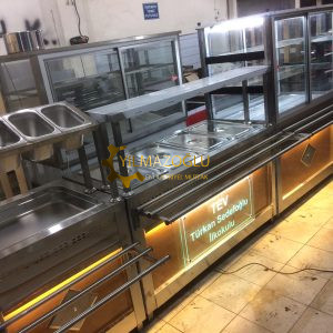 Self Servis Yemek Tezgahı & Dolabı